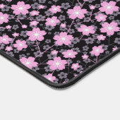 Pink Cherry Blossom Sakura Oriental Floral Pattern Bureaumat (Hoek)