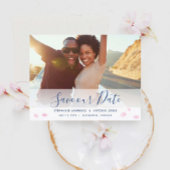Pink Cherry Blossoms Foto Save The Date