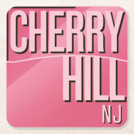 Pink Cherry Hill NJ Onderzetters