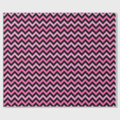 Pink Chevron Breast Cancer Awareness Pattern Cadeaupapier (Vlak)