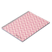 Pink Chevron  Notitieboek (Linkerzijde)