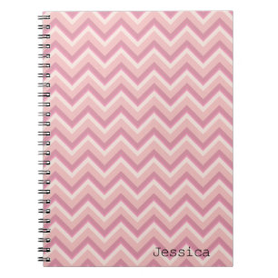 Pink Chevron  Notitieboek