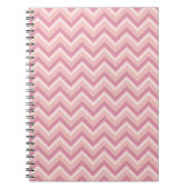 Pink Chevron  Notitieboek (Voorkant)