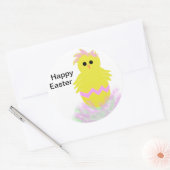 Pink Chick Egg Easter Stickers (Envelop)