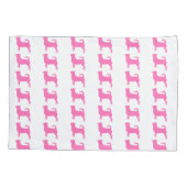 Pink Chihuahua Pillow Hoesje Kussensloop (Achterkant)