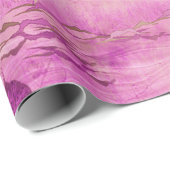 Pink Chinoiserie Bird Decopupage Cadeaupapier (Rol Hoek)