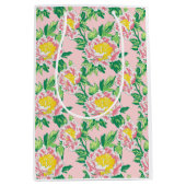 Pink Chinoiserie Floral Medium Cadeauzakje (Voorkant)