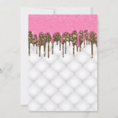 PINK CHOCOLAAT TUFTED CAKE ALL OCCASION BIRTHDAY 2 KAART (Achterkant)