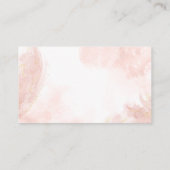 Pink Christmas Baby Deer Hoe groot is mama's buik Informatiekaartje (Achterkant)