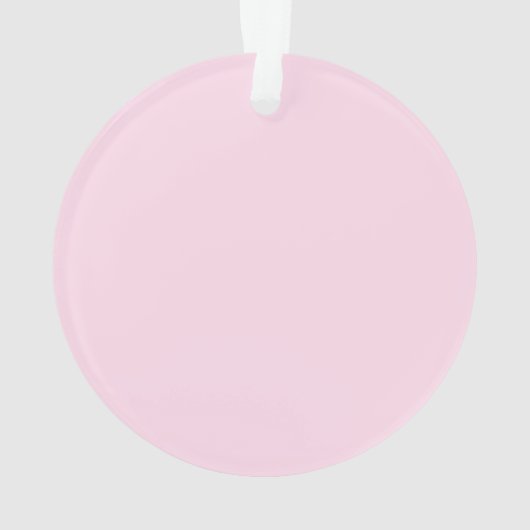 Pink Christmas Balls Ornament  (achterkant)