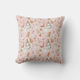 Pink Christmas  Kussen