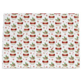 Pink Christmas Ornament Groot Cadeauzakje (Voorkant)