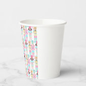 Pink Christmas Paste Nutcracker Ballet Soldiers Papieren Bekers (Links)