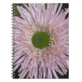 Pink Chrysanthemum Bloom Floral Notitieboek (Voorkant)