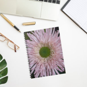 Pink Chrysanthemum Bloom Floral Notitieboek