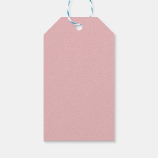 Pink Cielito Lindo Mexican Baby Shower Gift Cadeaulabel (Achterkant)