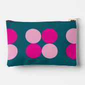 Pink Circles on Green Small Etui (Achterkant)