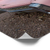 PINK CLASSIC CADDY CAR POSTER (Hoek)