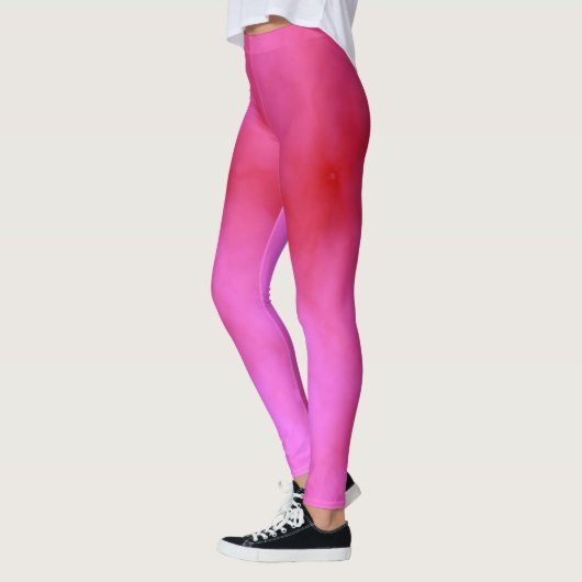 Pink Cloud Abstract Leggings (Links)