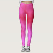Pink Cloud Abstract Leggings (Voorkant)