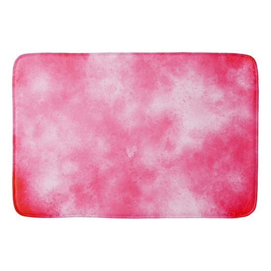 Pink Cloud Effect Bath Mat (Voorkant)