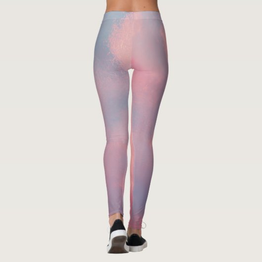 Pink cloud leggings (Achterkant)