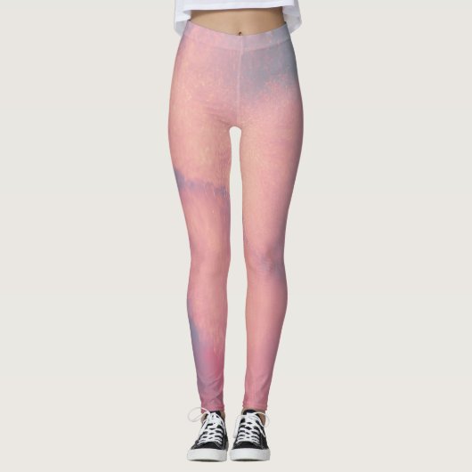 Pink cloud leggings (Voorkant)
