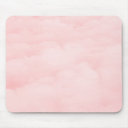 Pink Cloud Mousepad Muismat (Voorkant)