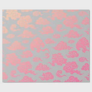 PINK CLOUD-PATROON VOOR Wrappen Cadeaupapier