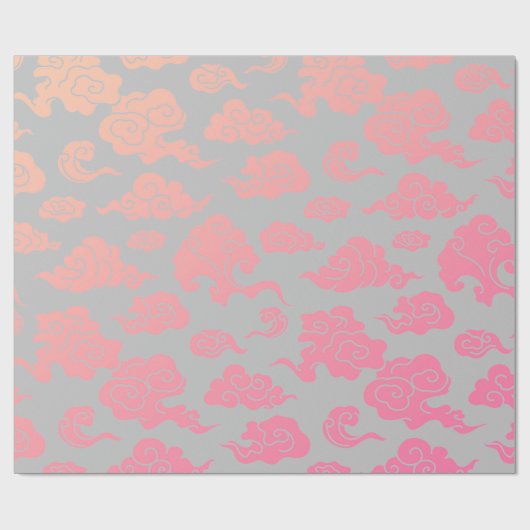 PINK CLOUD-PATROON VOOR Wrappen Cadeaupapier (Vlak)