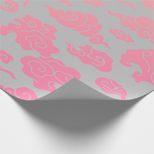 PINK CLOUD-PATROON VOOR Wrappen Cadeaupapier (Hoek)