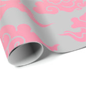 PINK CLOUD-PATROON VOOR Wrappen Cadeaupapier (Rol Hoek)