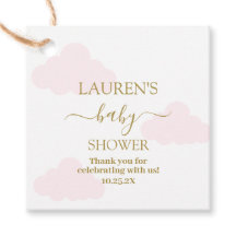 Pink Clouds Baby shower Meisje