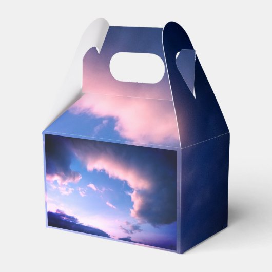 Pink clouds bedankdoosjes (Voorkant Zijde)