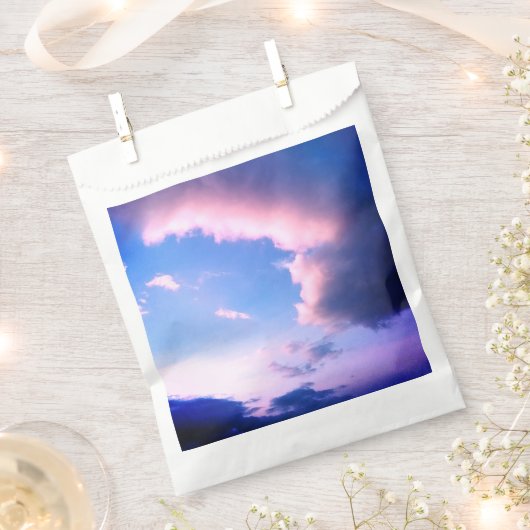 Pink clouds bedankzakje (Geknipt)