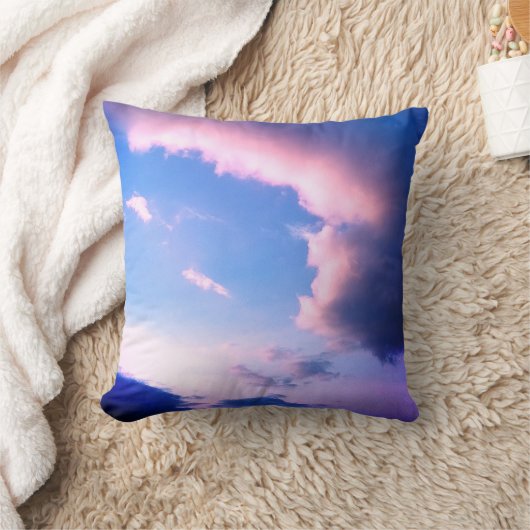 Pink clouds kussen (Deken)