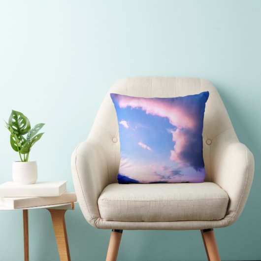 Pink clouds kussen (Stoel)
