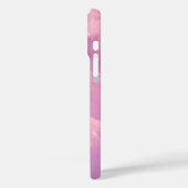 Pink Clouds Monogrammed Hoesje - Mate iPhone (Achterkant / Links)