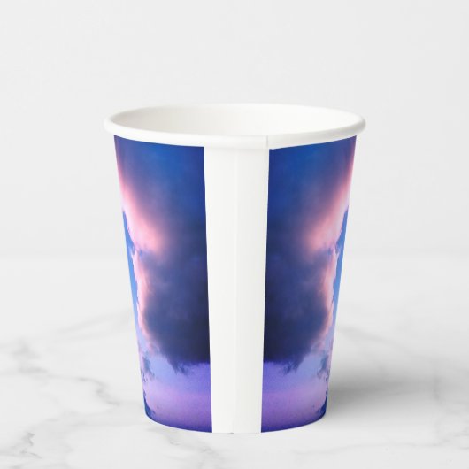 Pink clouds papieren bekers (Rechts)