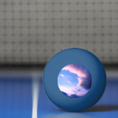 Pink clouds pingpongbal (Net)