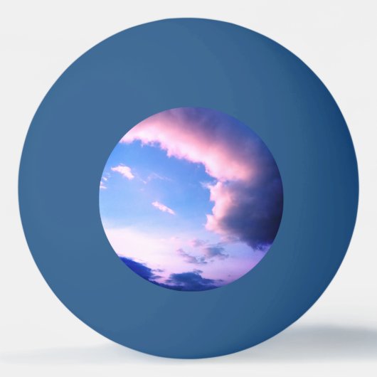 Pink clouds pingpongbal (Voorkant)