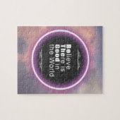 Pink Clouds Quote Legpuzzel (Horizontaal)