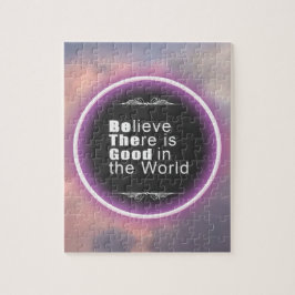 Pink Clouds Quote Legpuzzel