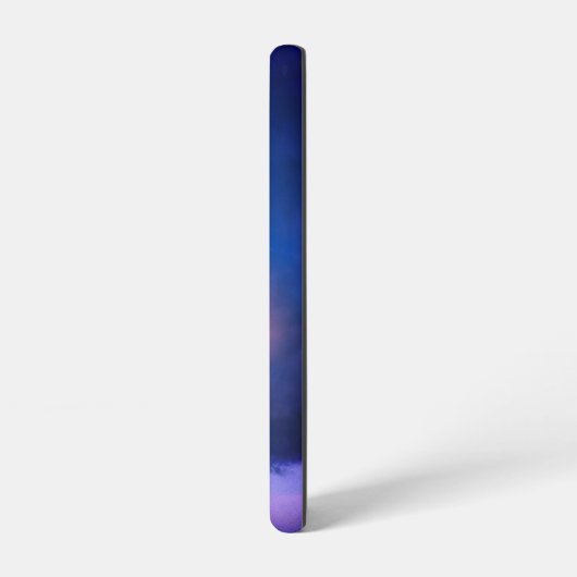 Pink clouds samsung galaxy hoesje (Linkerkant)