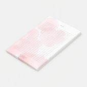 Pink Clouds To Do List Pad Post-it® Notes (Schuin)