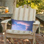 Pink clouds, with light buitenkussen (Stoel)