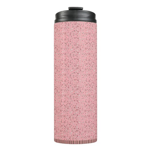 Pink coffee collection thermosbeker (Voorkant)