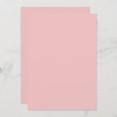 Pink Color Kaart (Voorkant / Achterkant)