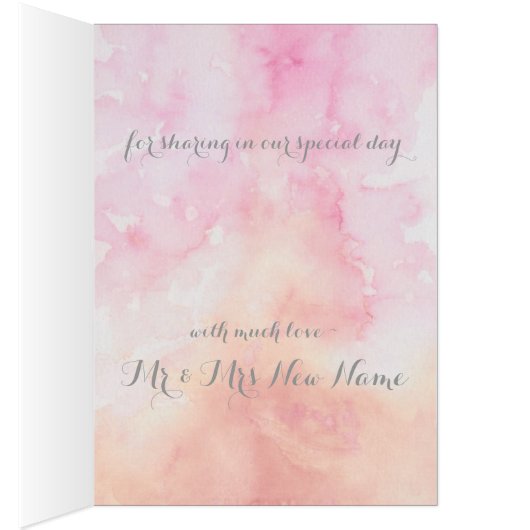 PINK COLUMBINE FLOWER WATERVERF SPLASH (Binnen (Rechts))