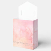 PINK COLUMBINE FLOWER WATERVERF SPLASH BEDANKDOOSJES (Geopend)